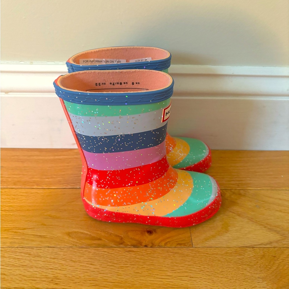 Hunters Toddler Rain Boots Size 5
